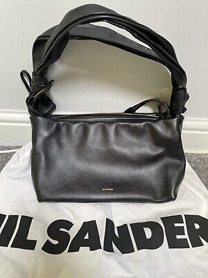 Jil Sander Hitch Knot Nappa Shoulder/Crossbody Bag Lightly Used  | eBay | eBay UK