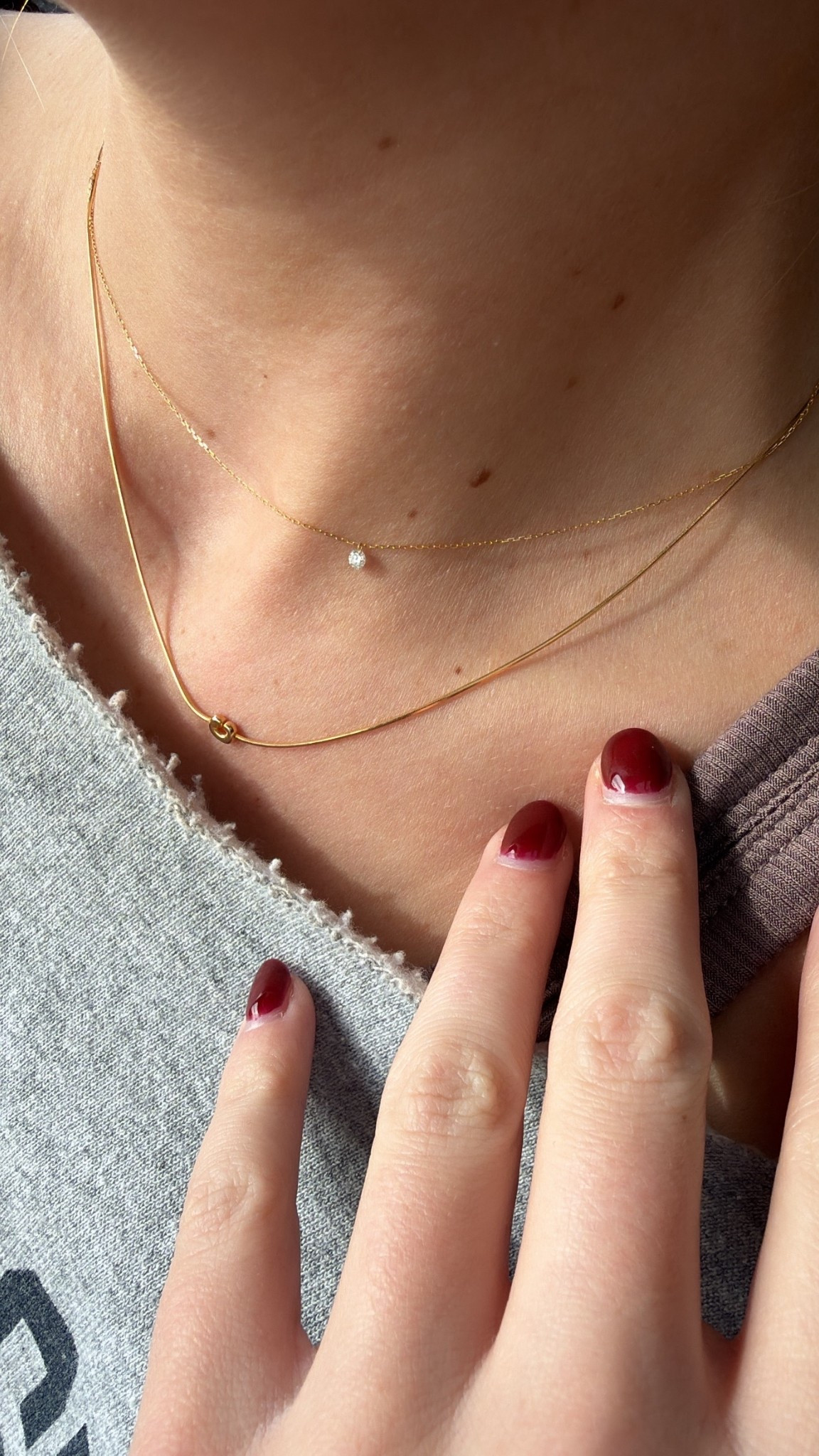 My necklace stack 

#LTKHoliday #LTKootd #LTKGiftGuide