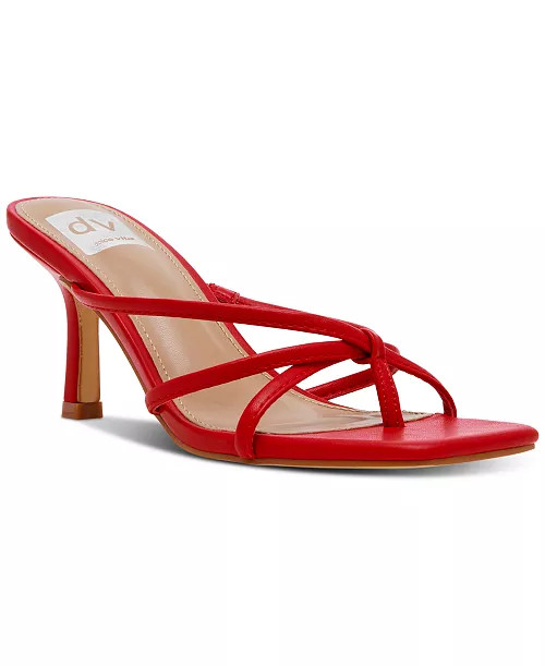 DV Dolce Vita Women's Zini Strappy Stiletto Heel Dress Sandals - Macy's | Macy's