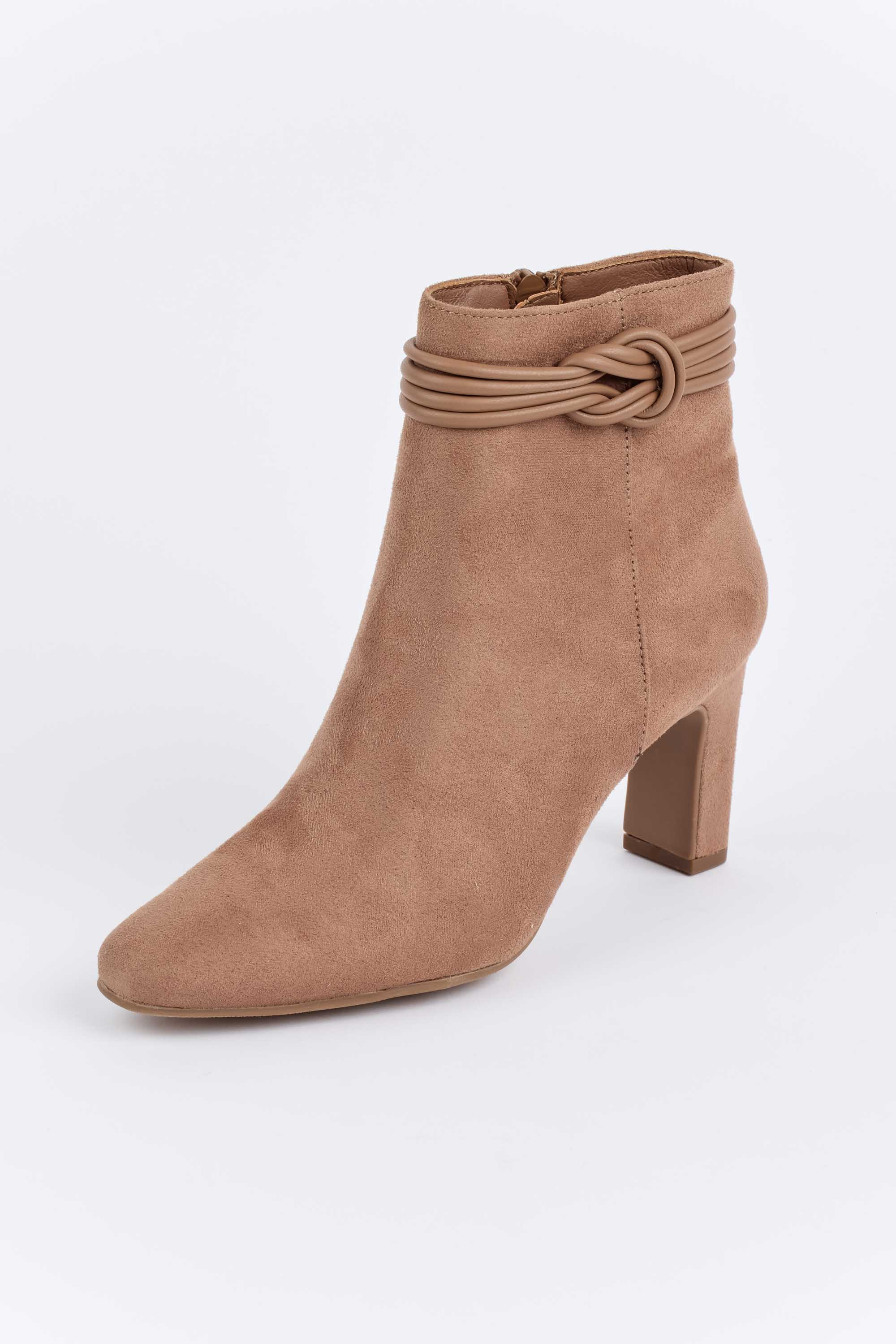 Erica Booties- Taupe | Avara