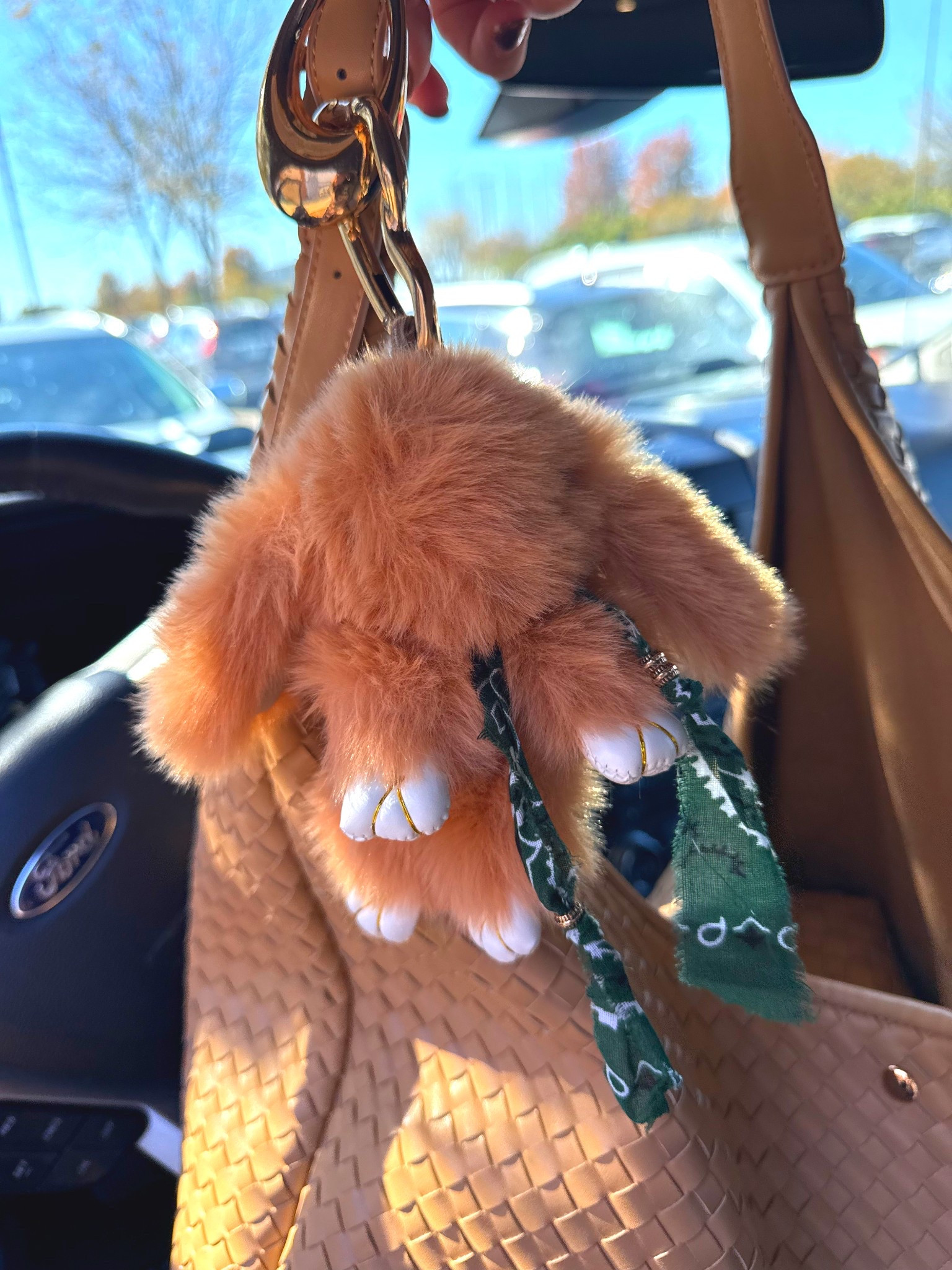 The cutest bag charm! A little plush rabbit! Labubu who? 

#LTKItBag #LTKFindsUnder50 #LTKStyleTip