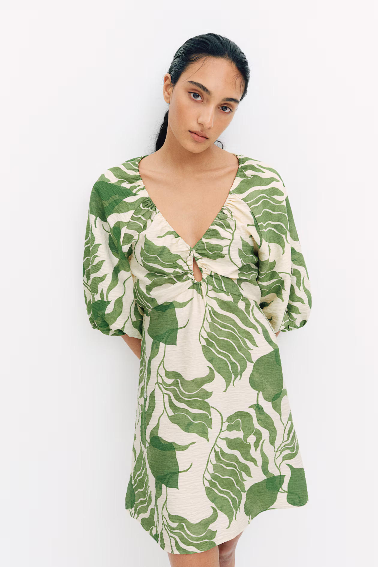 Crêpe Mini Dress | H&M (US + CA)