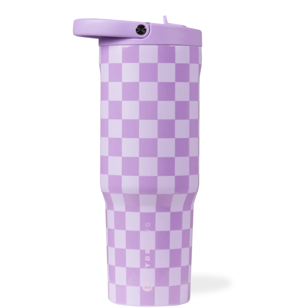 Lavender Checkers | HydroJug