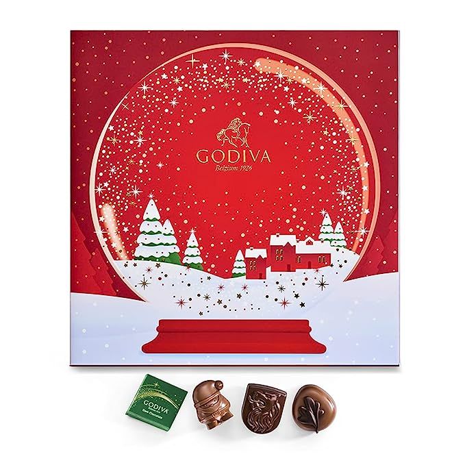 Godiva Chocolatier Holiday Gourmet Chocolate Advent Calendar 2021 | Amazon (US)