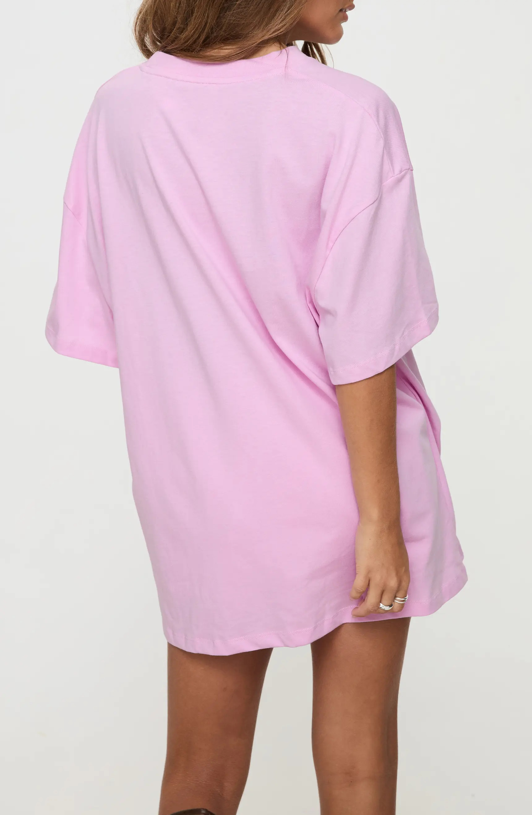 Hibiscus Haven Oversize Organic Cotton Graphic T-Shirt | Nordstrom