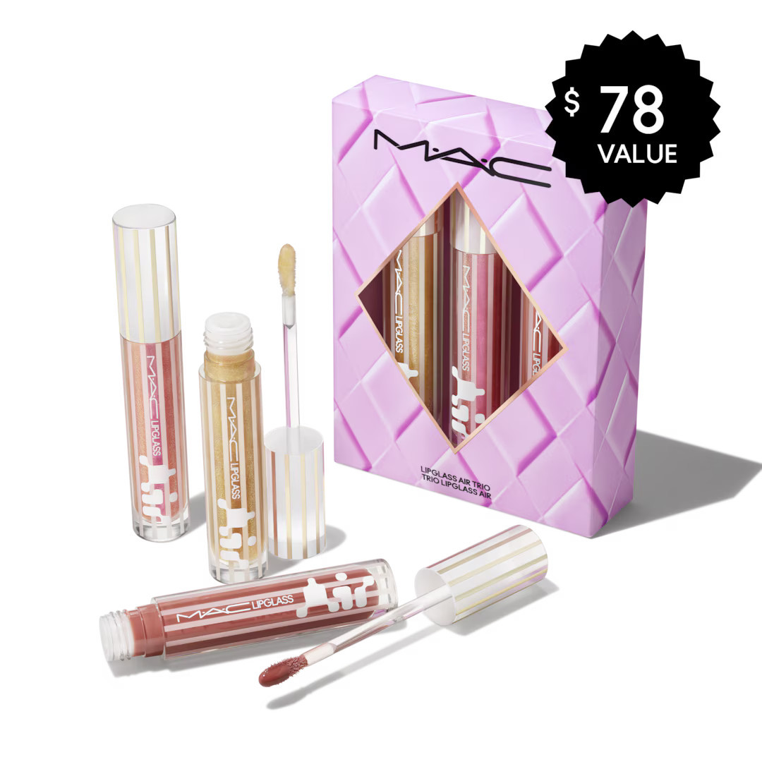 MAC - Gloss Enthusiast Lipglass Air Trio | MAC Cosmetics (US)