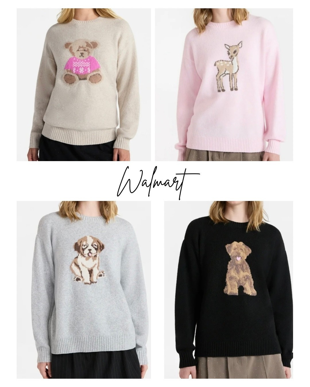Walmart

No Boundaries Fashion Icon Sweater, Midweight, Women's

Such a precious sweater!!!

#LTKHoliday #LTKFindsUnder50 #LTKGiftGuide
