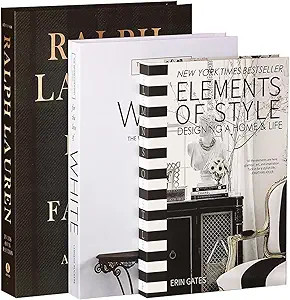 Set of 3 Decorative Books for Home Decor,Stylish Fake Books for Decoration, Aesthetic Decor Books... | Amazon (US)
