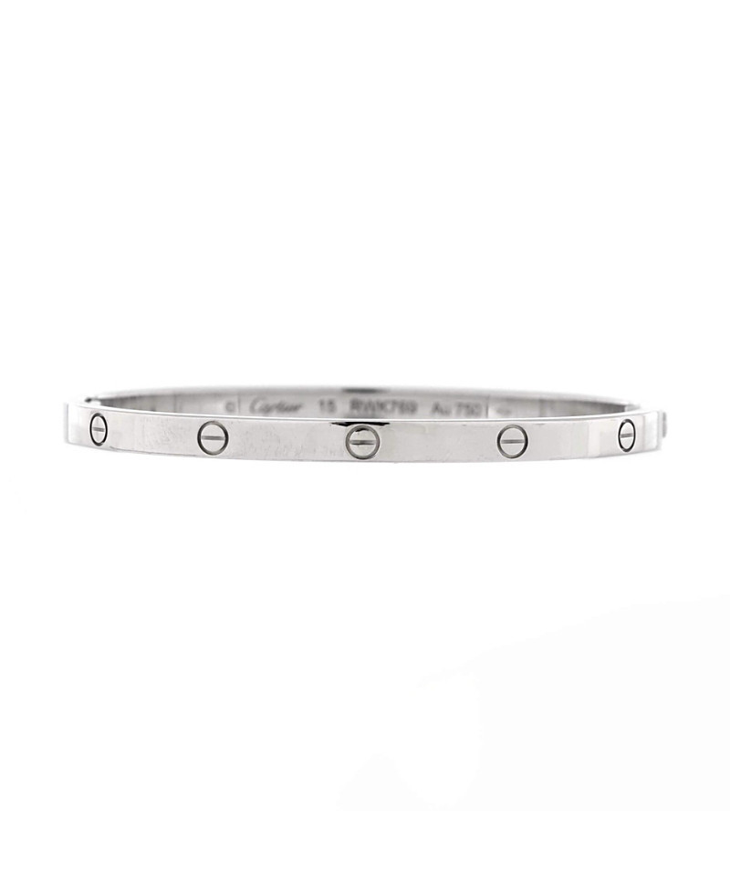 Pre-Owned Cartier Small Love Bracelet 18K White Gold | Bloomingdale's (US)