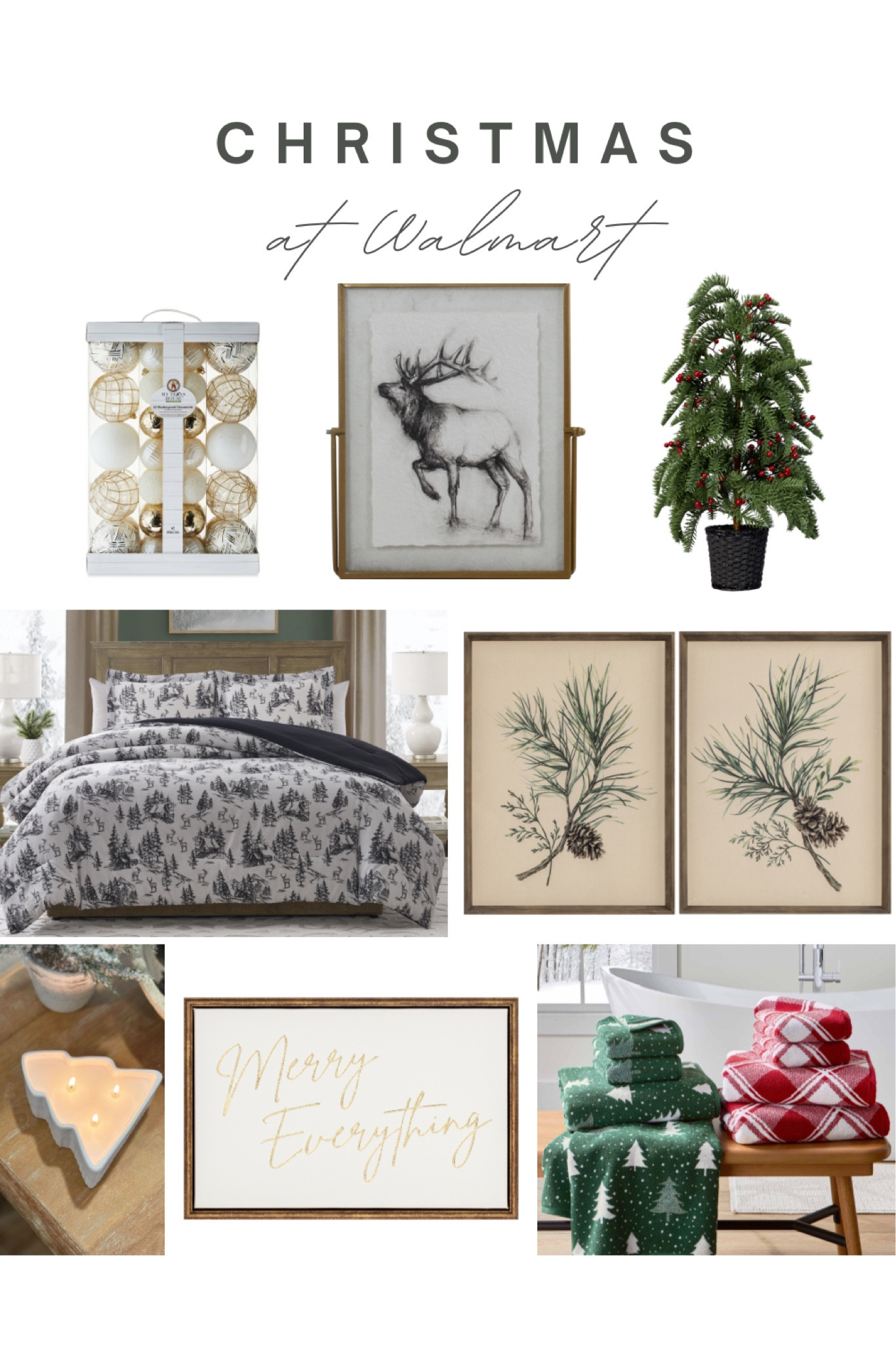 Some more Christmas decor I’m loving from Walmart this holiday season! Great gift ideas too! #christmas #christmasdecor #christmas2024 

#LTKSeasonal #LTKHome #LTKHoliday
