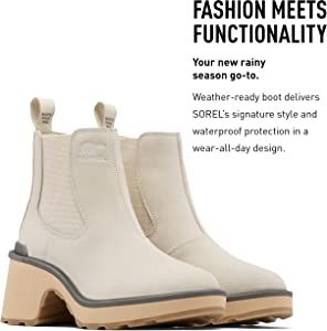 Sorel Women's Hi-Line Heel Chelsea Boot | Amazon (US)