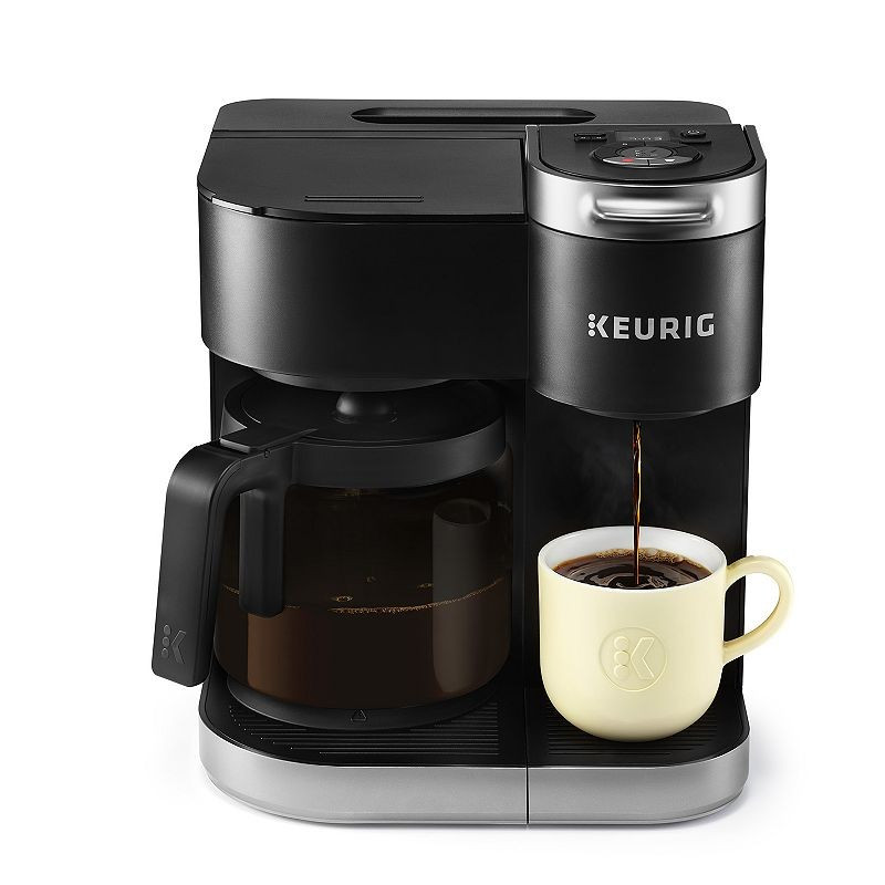 Keurig® K-Duo® Single-Serve & Carafe Coffee Maker, Black | Kohl's