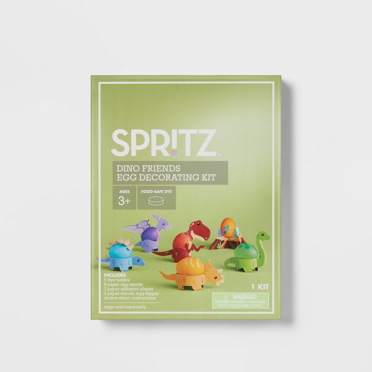 Dinosaur Paper Easter Egg Decorating Kit - Spritz™ | Target