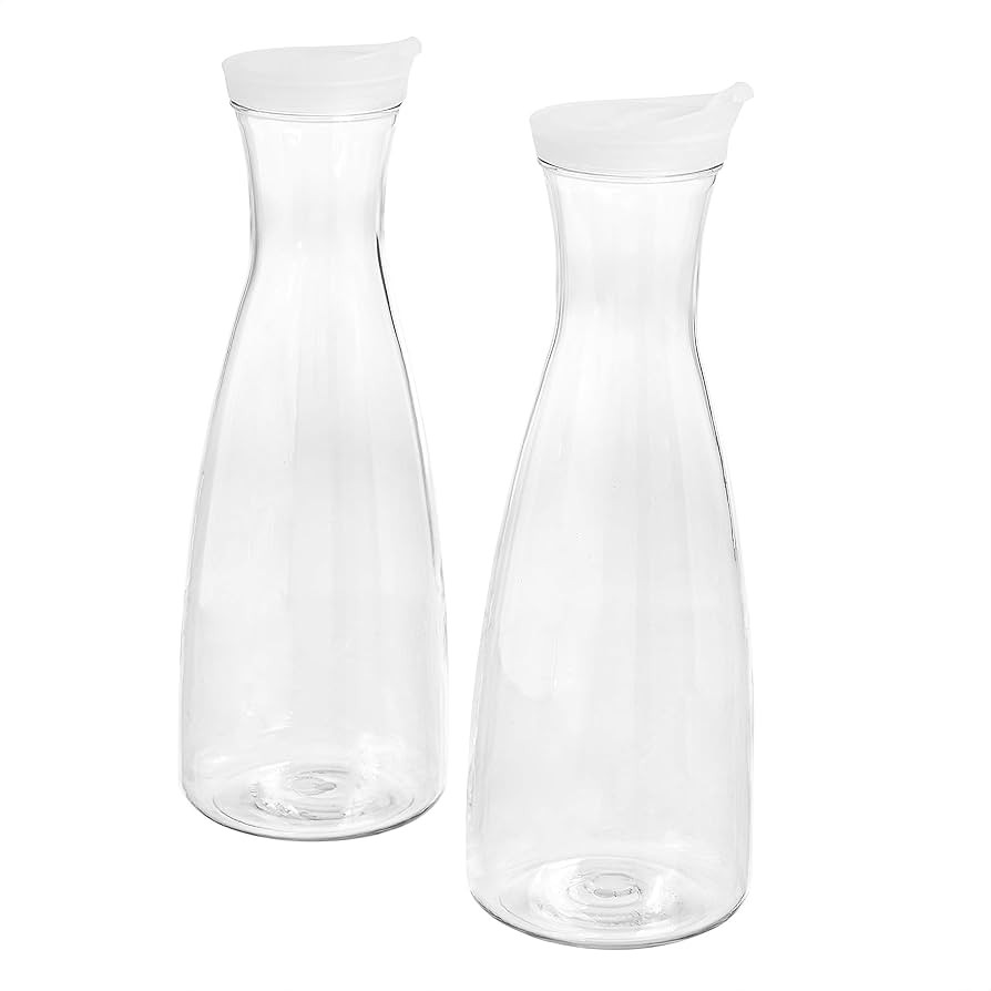 Amazon Basics 1.6-Quart Tritan Carafe with Lid | Amazon (US)