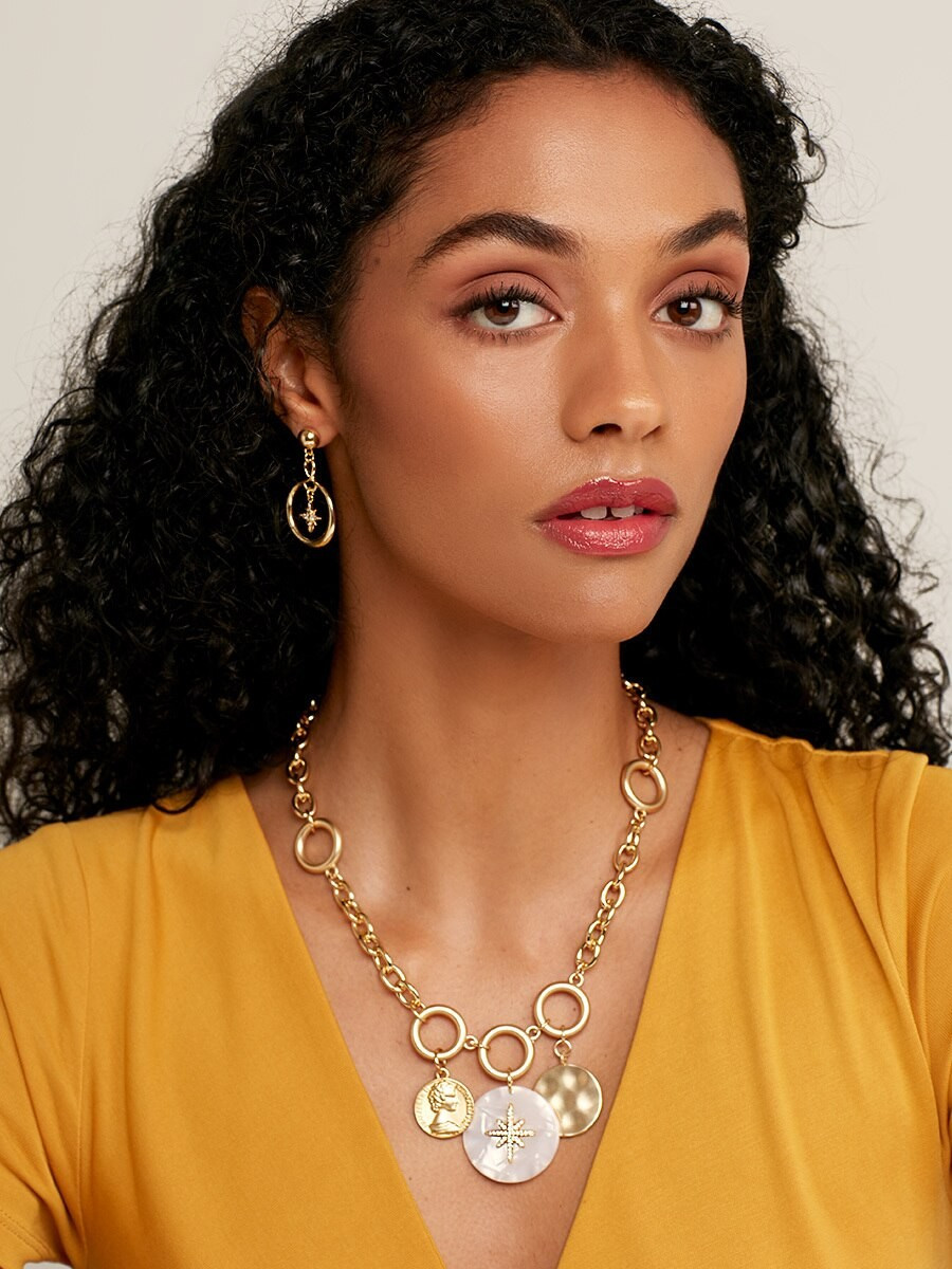 Solstice Charms Collar Necklace | ZENZII