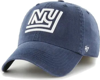 Men's '47 Navy New York Giants Gridiron Classics Franchise Legacy Fitted Hat | Nordstrom