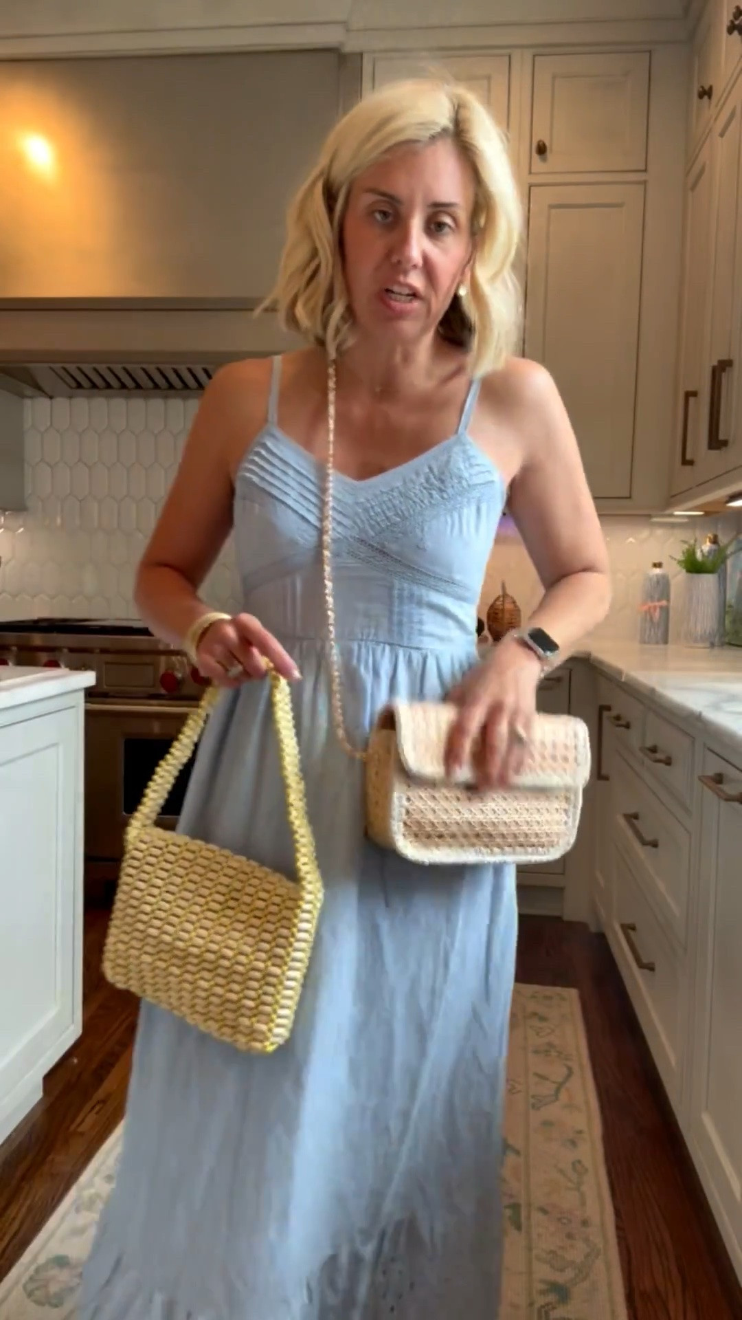 The details of this dress are giving designer vibes! I’m in xs and 8 sandal tts. 
*Use code Catherine20 for 20% off A+B

#LTKSeasonal #LTKmomlife #LTKdayinmylife