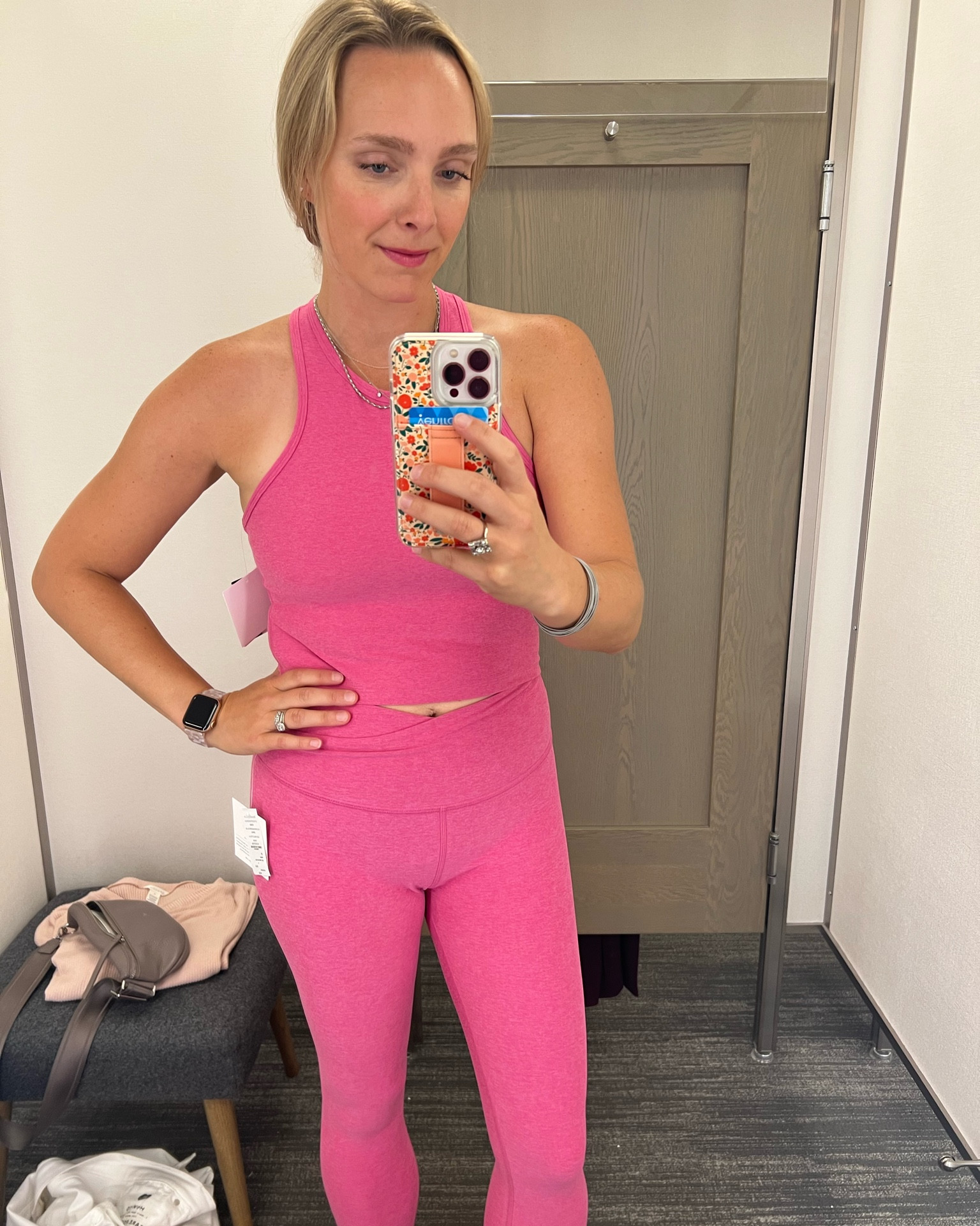 Adore this yoga set from the Nordstrom sale. Wearing it to yoga sculpt tomorrow 

#LTKxNSale #LTKsalealert #LTKFitness