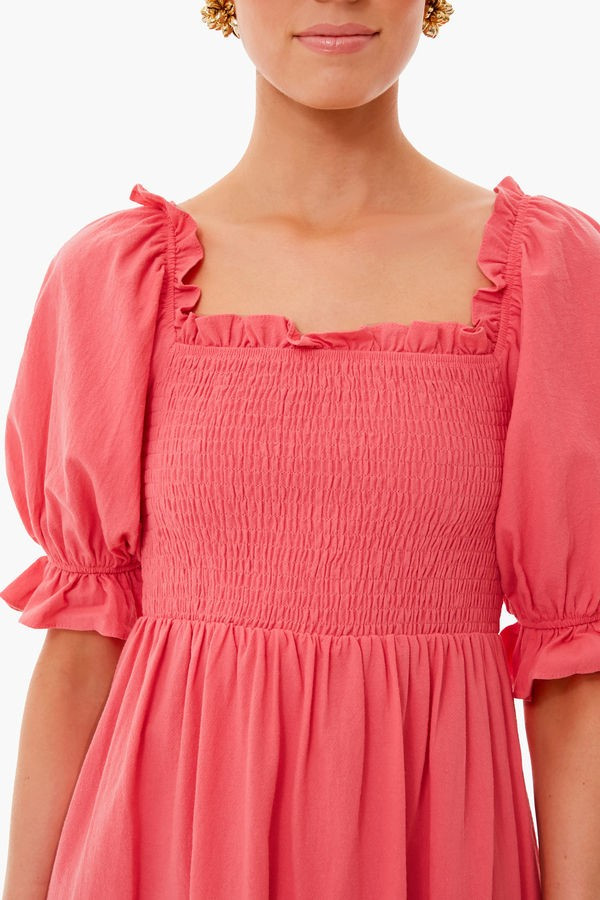Sorbet Pink Hannah Dress | Tuckernuck (US)