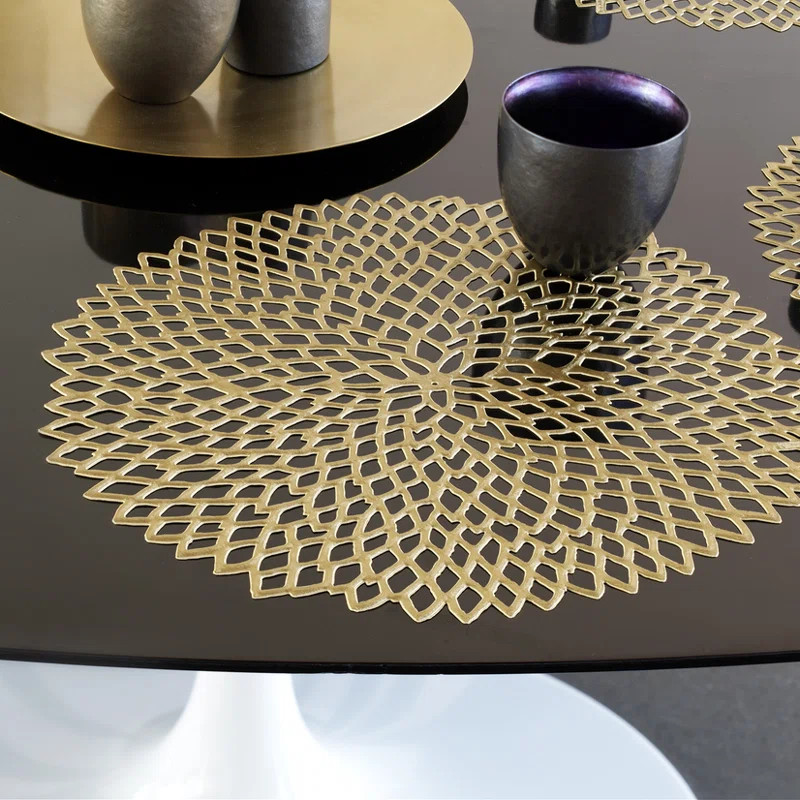 Chilewich Easy Care Pressed Dahlia Placemat | Wayfair North America