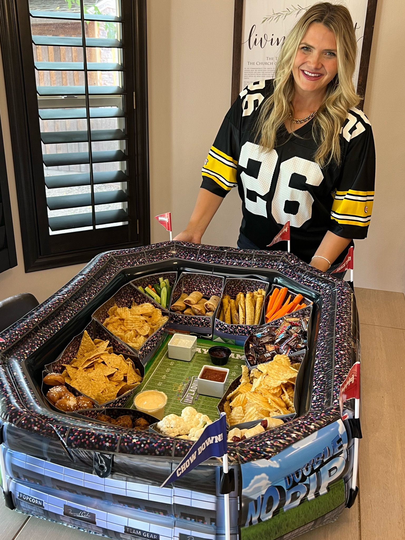 Inflatable stadium sale snack tray