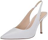 Nine West Women's wnHOLLY Pump, White 8 medium US | Amazon (US)