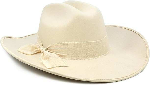 Keilin Cowgirl Hat Brushed Cowboy Hat for Women and Men Customizable Felt Western Hat with Shapea... | Amazon (US)