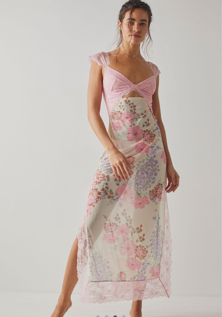 lingerie lounge slip dress floral slip dress 
