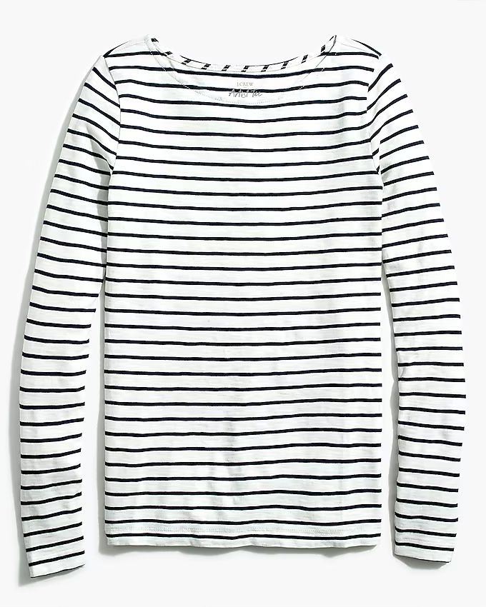 Long-sleeve striped artist tee | J.Crew Factory