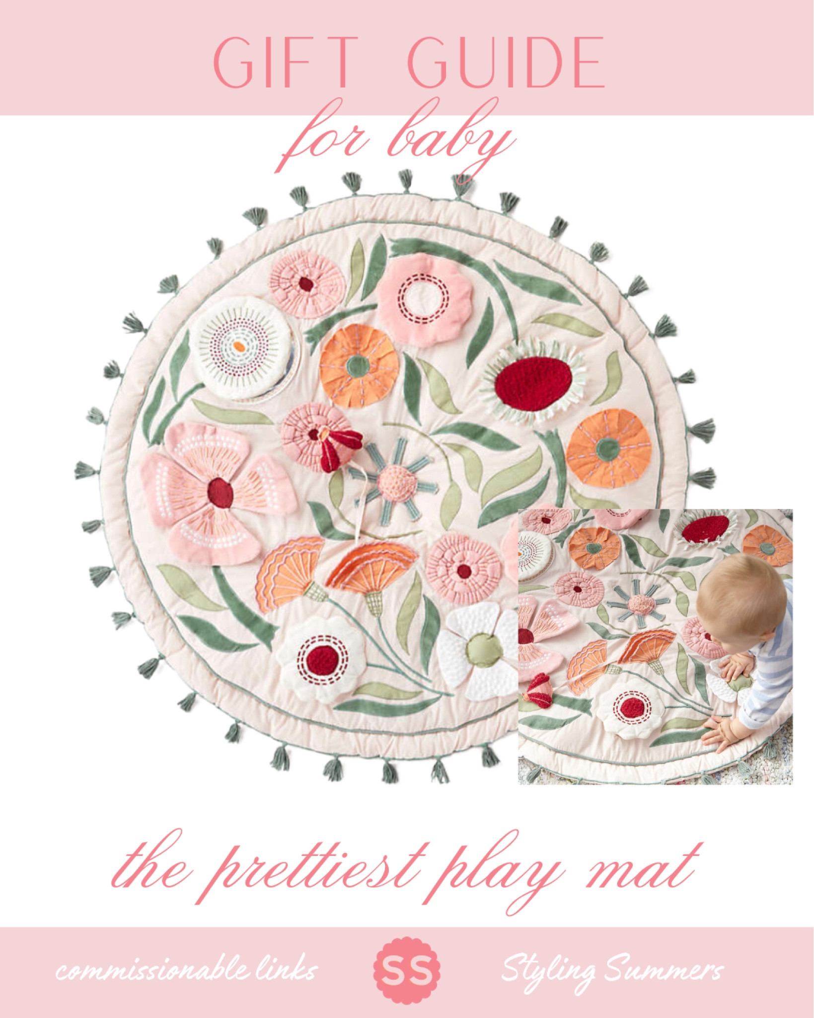 The prettiest play mat ever for baby! 

#LTKkids #LTKbump #LTKbaby