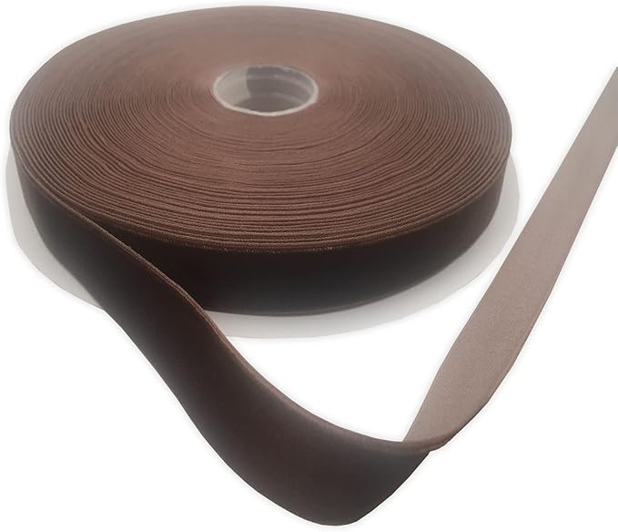 KLTRIBBON Nylon Brown Velvet Ribbon Single Sided,5/8 Inch X 25Yards Spool | Amazon (US)