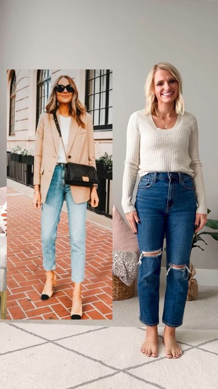 Recreating Pinterest Inspired looks for less! 
Beginning outfit
Jeans- 26/short || Top- small
Recreated look
Jeans- 26/short || Shirt- small || Blazer- xs || Shoes- 7.5

#LTKSeasonal #LTKstyletip #LTKfindsunder100