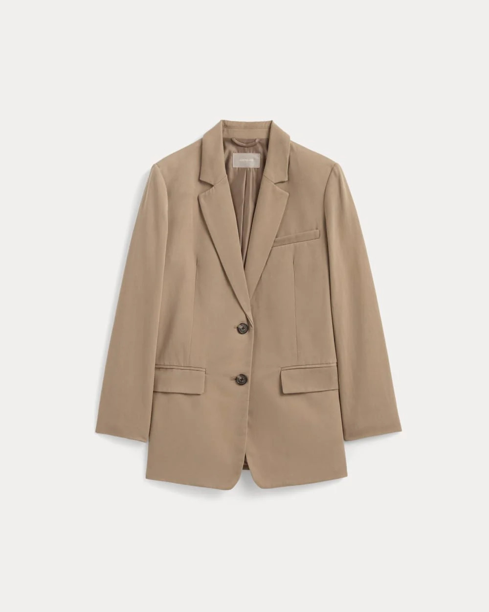 The Oversized Blazer in Buttersmooth | Ash Brown | Everlane