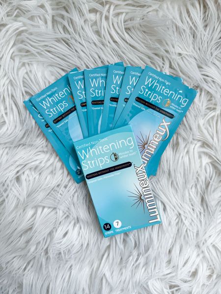My whitening strips are on deal today! Plus a $4 clippable coupon when you select s+s! I love these teeth whitening strips by Lumineux because they’re enamel safe, peroxide free, and certified non toxic! 

#FounditonAmazon #amazonbeauty #amazonbeautyfinds #teethwhitening 

#LTKsalealert #LTKbeauty #LTKfindsunder50