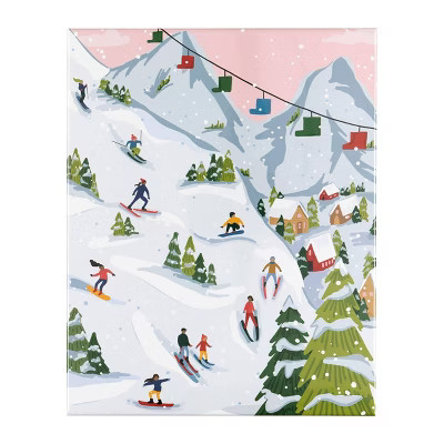 Pippi Post Snowy Slopes Jigsaw Puzzle - 500pc: Nature Theme, Memory & Motor Skills, Cardboard | Target