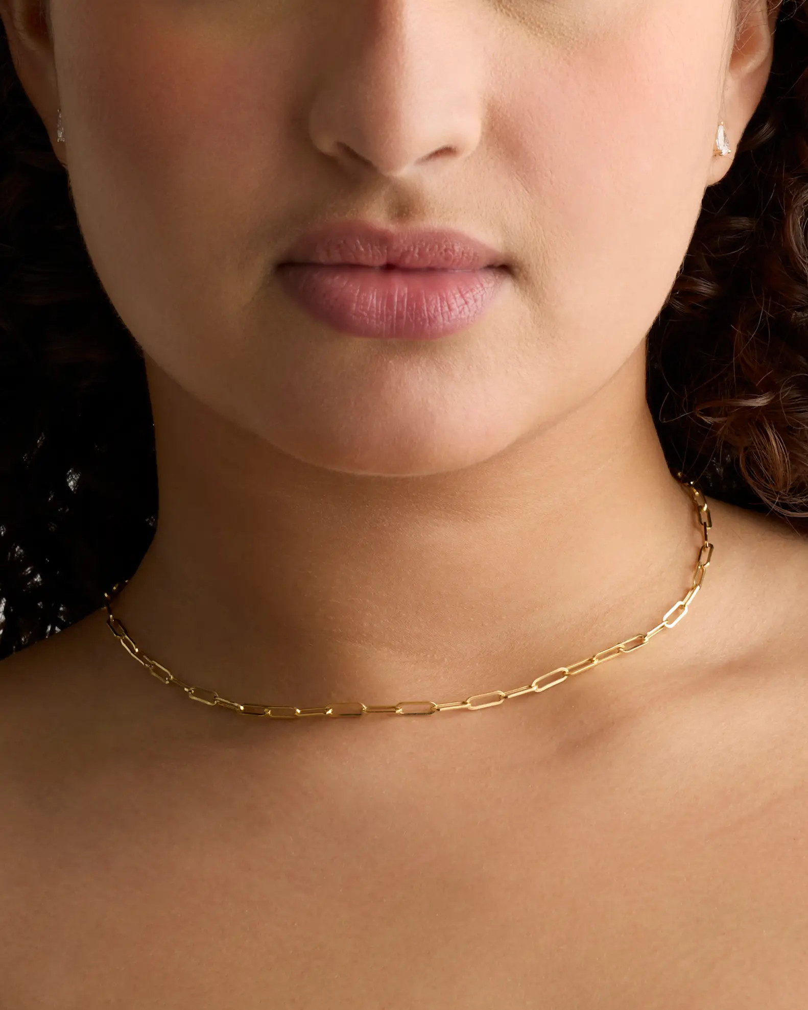 14K Gold Medium Paperclip Chain Necklace | Quince