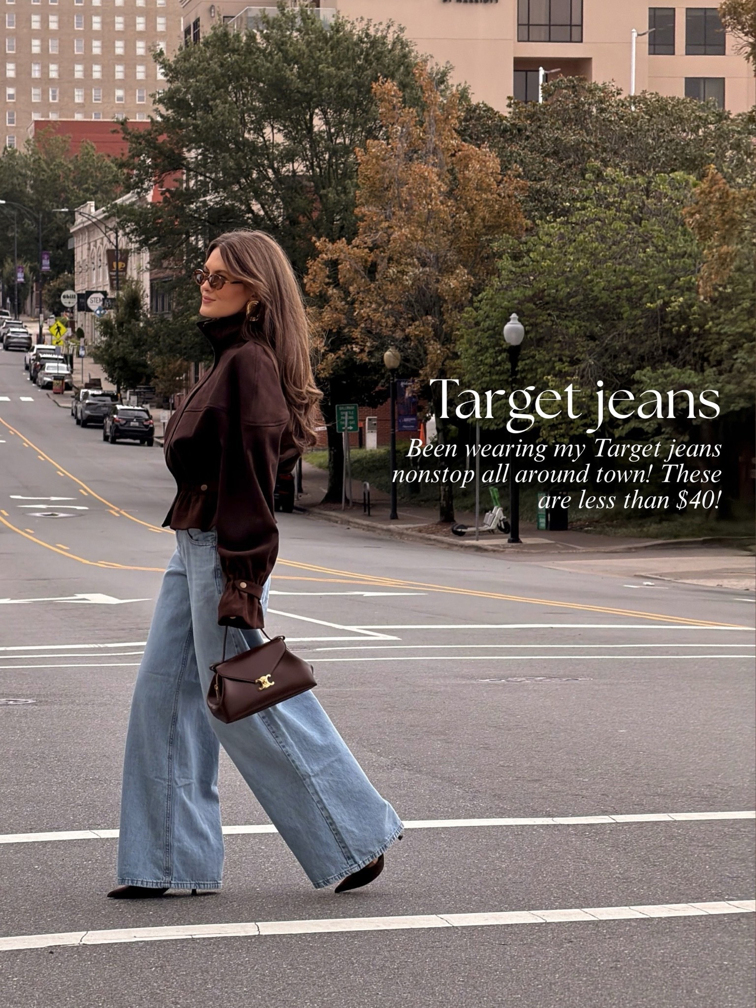 These Target wide leg jeans are the BEST!

#LTKgrwm #LTKootd #LTKmomlife