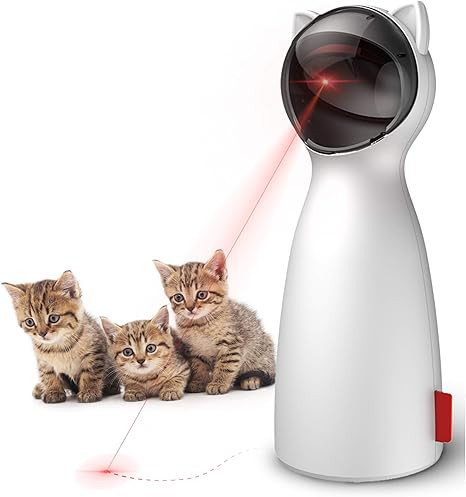 goopow Cat Toy Automatic, Interactive Laser Toy for Kitten Dogs-USB Charging/Battery Powered, Pla... | Amazon (US)