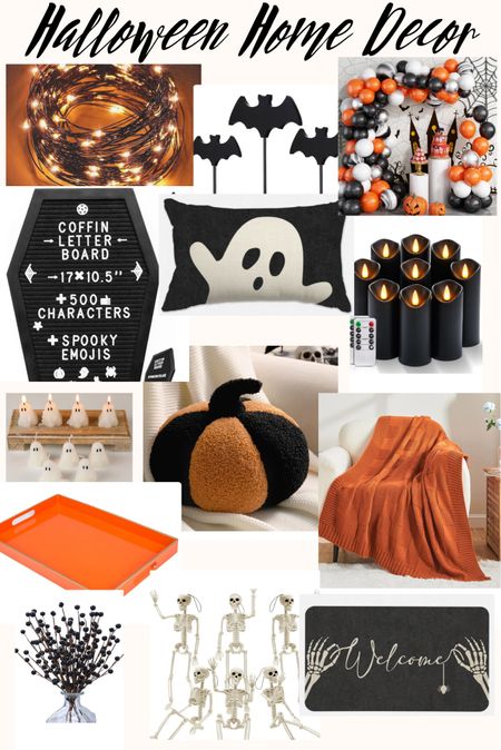 Amazon Halloween home decor!! 🧡🖤🎃

#LTKhome #LTKSeasonal #LTKHalloween