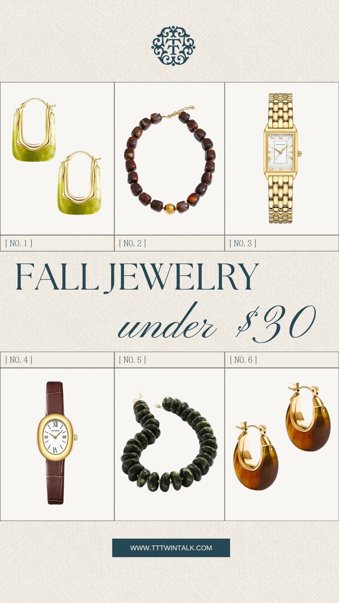 Our Amazon jewelry finds are all under $30 and perfect for adding a little something extra to our outfits. From chunky gold earrings and statement bracelets to watches and rich brown accessories, we love how easily these pieces can be mixed and matched. If we’re looking for affordable Amazon jewelry and accessories, these are some of our favorites.

#LTKSeasonal #LTKOver40 #LTKBeauty