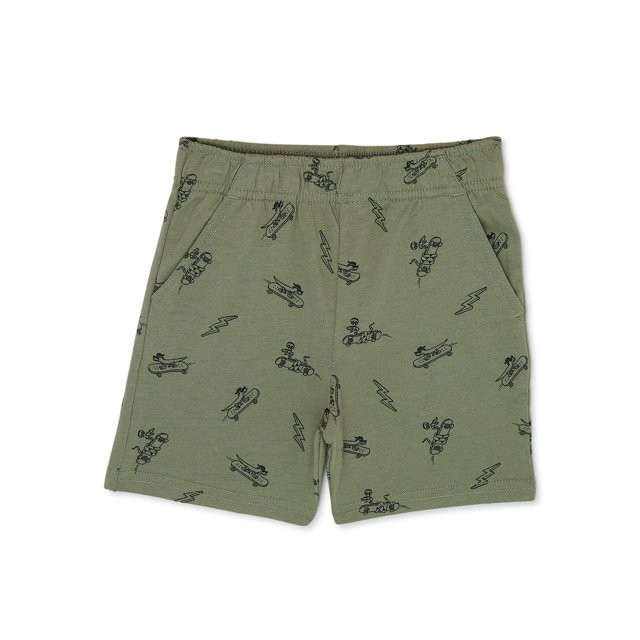Garanimals Toddler Boy Print Jersey Shorts with Pockets, Sizes 18M-5T | Walmart (US)