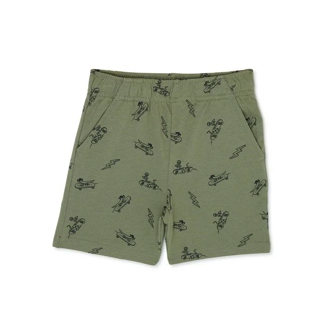 Garanimals Toddler Boy Print Jersey Shorts with Pockets, Sizes 18M-5T | Walmart (US)