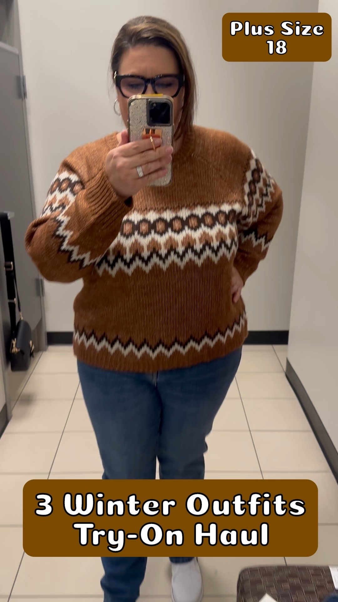 3 Cozy Winter Outfits in the dressing room. (I'm 5'4, Sz18, 2X for reference) 

OOTD 1: Is giving me Charlie Brown Thanksgiving movie nostalgia vibes. I'm wearing a size in the XL brown sweater & sz 18 in the  jeans
(I also linked an adorable metal star embellished pair not pictured in the video that would pair nicely with the sweater)

OOTD2: Wearing an XL in red vest, 18 in the high rise jeans

OOTD 3: Wearing an XXL long cardigan (color Taupe Heather ) XXL Cami (color Tawny Copper ) & size 18 in the 90's high rise light wash studded straight jeans

 






#falloutfits #momoutfits #curvymomstyle #fallsweaters #over40style #cozyandcute #winteroutfits #troon #plussizehaul ##thanksgivingoutfits #brownsweater #wintersweaters #sweateroutfits #jcpenney #ana
@jcpenney 

#LTKPlusSize #LTKvlog #LTKmomlife
