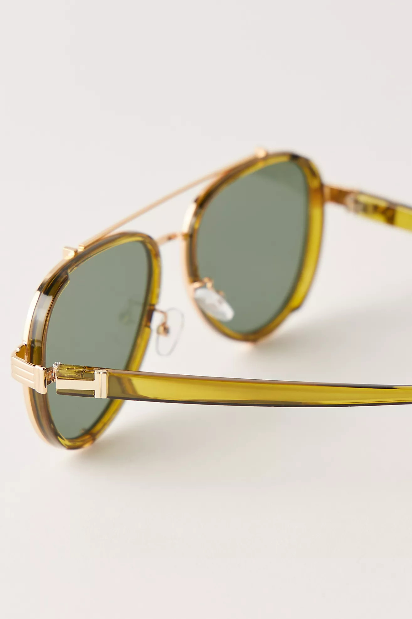 Wesley Oversized Aviator Sunglasses | Free People (Global - UK&FR Excluded)