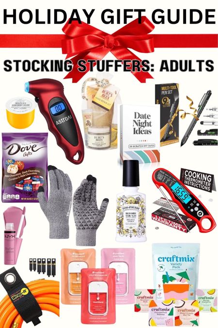 This holiday gift guide features gift ideas for adults that make great stocking stuffers or last minute gift ideas!




#LTKCyberWeek #LTKGiftGuide #LTKsalealert
