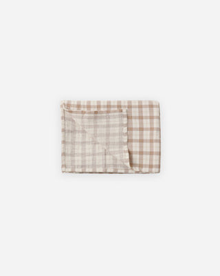 Woven Swaddle Rustic Plaid | Rylee + Cru