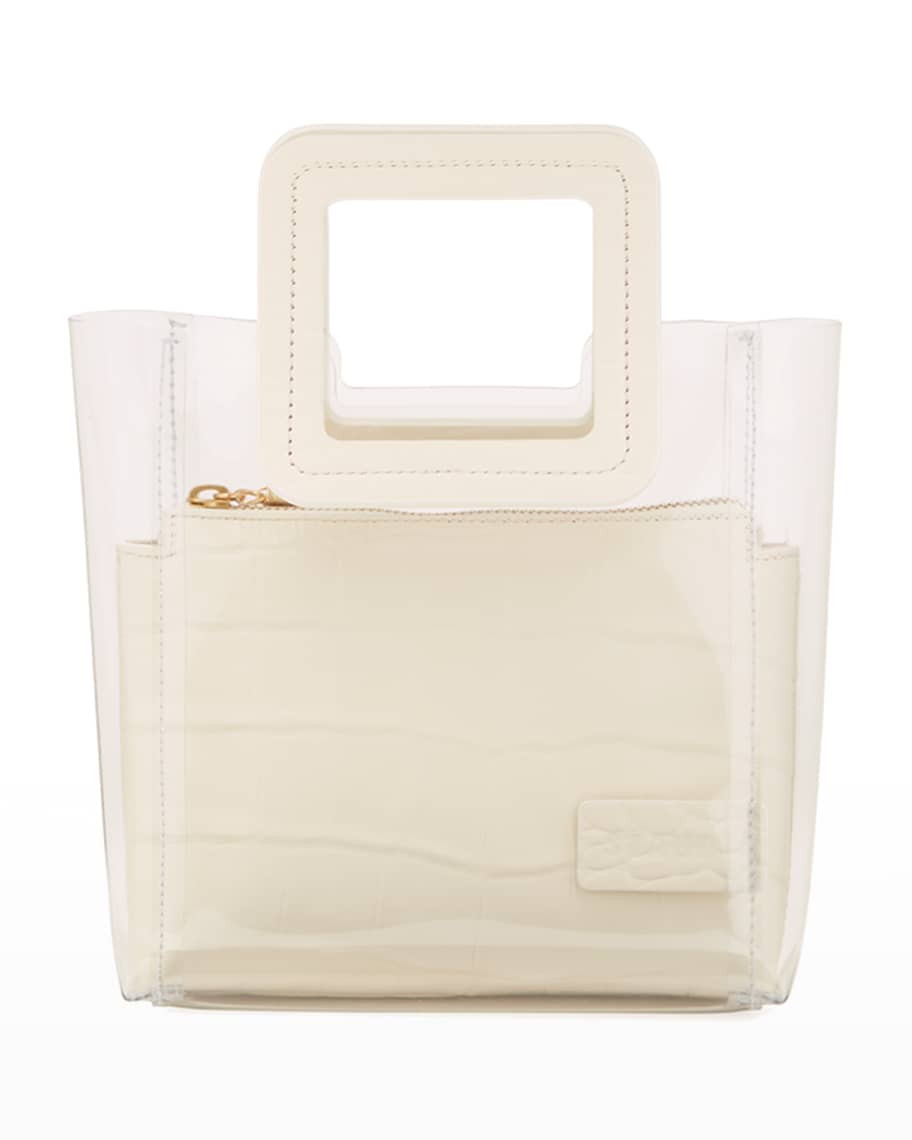 Shirley Mini Square-Handle Tote Bag | Neiman Marcus