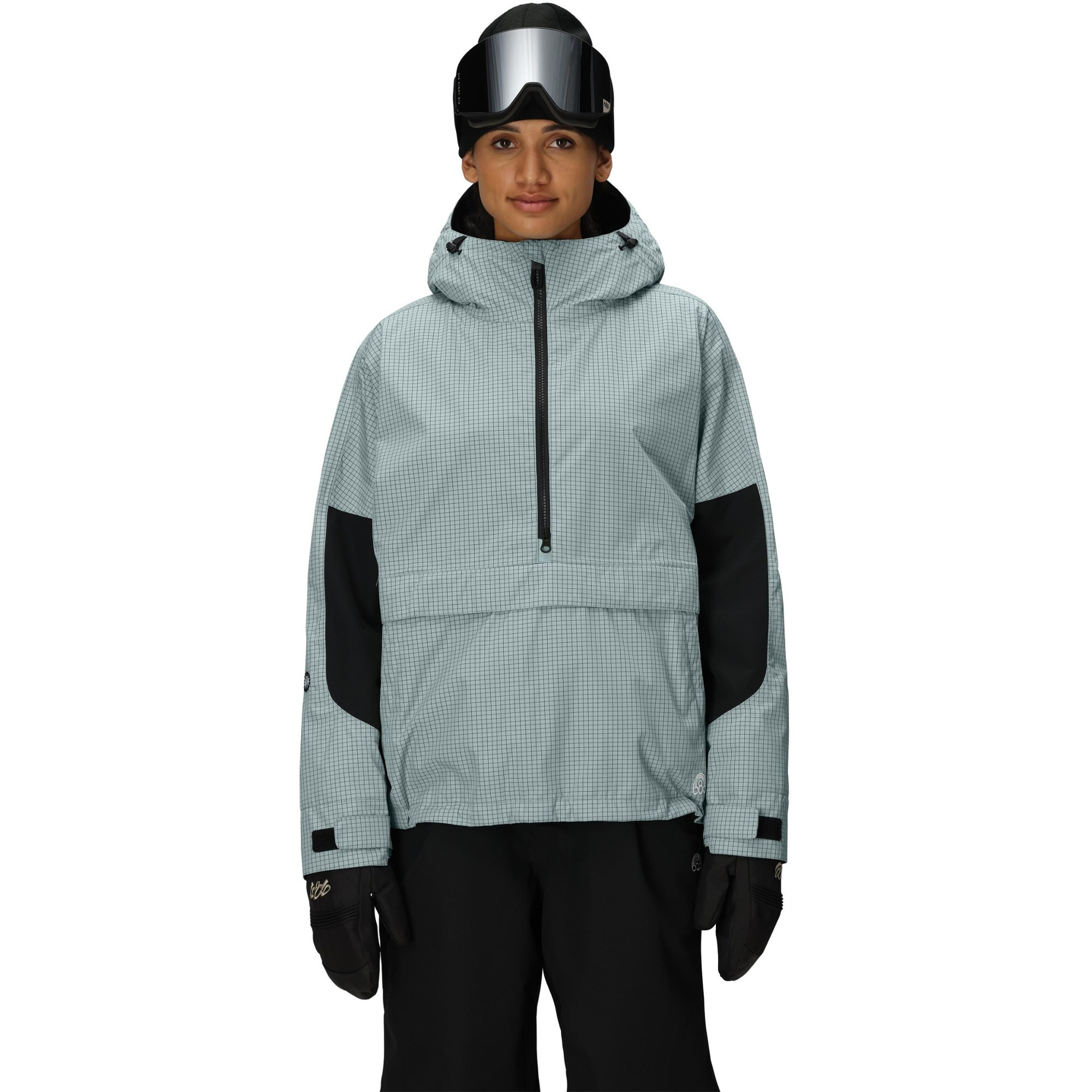 686 Women's Outline Shell Anorak Blue L | REI