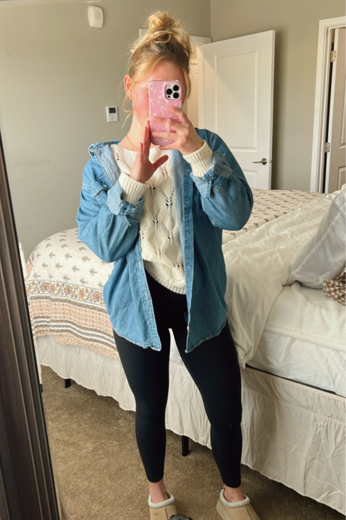 I am loving finding outfits to go with this denim mens shirt 🤍⭐️

•target does not sell my sweater anymore, but I linked similar ones that I think are very cute🤍🤍


#LTKWatchNow #LTKGiftGuide #LTKStyleTip