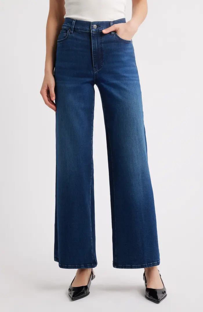 Le Slim Palazzo High Waist Wide Leg Jeans | Nordstrom